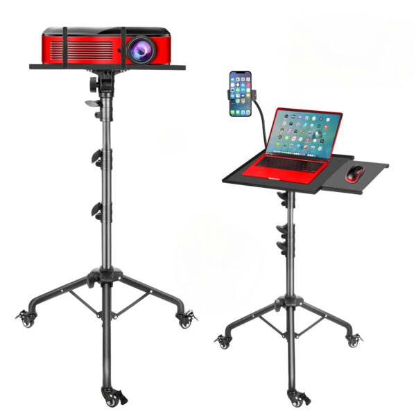 Beamer /laptop standaard op wieltjes N-CM1008